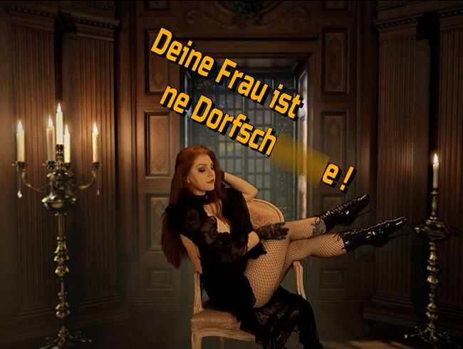 little nicky Porno Video: Hey Cucki ! Deine Frau ist ne Dorfschlampe !