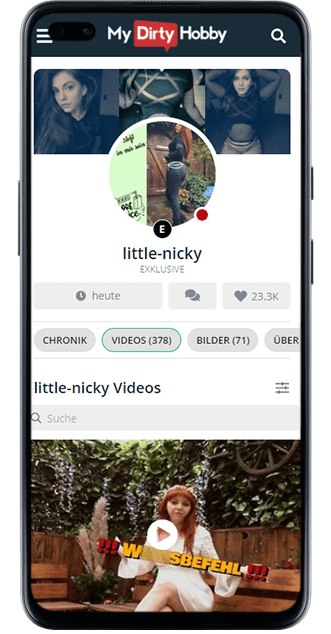 Little Nicky bei MyDirtyHobby